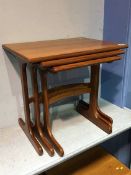 A G Plan teak nest of tables