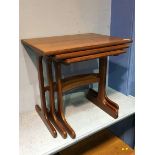 A G Plan teak nest of tables