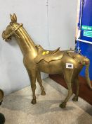 Brass horse