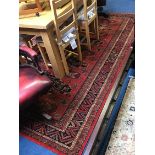 A large Persian design rug