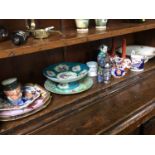 Assorted china, including Oriental vases etc.