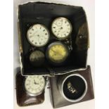 Silver pocket watches etc.