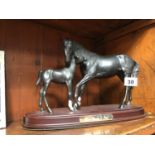 Royal Doulton 'Black Beauty and foal'