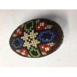 Prisoner of war beadwork egg