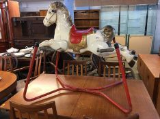 Mobo 'Prairie King' tinplate rocking Horse