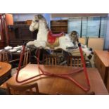 Mobo 'Prairie King' tinplate rocking Horse