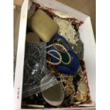 Assorted costume jewellery