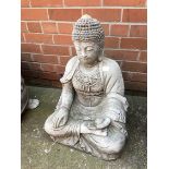 Large garden figure of Buddha