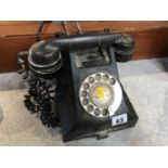 Bakelite telephone