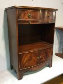 Reproduction mahogany side cabinet