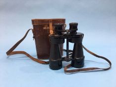 A pair of Ross 'Steplux' 7 x 50 binoculars