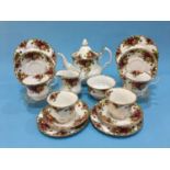A quantity of Royal Albert Old Country Roses china