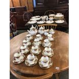 A large quantity of Royal Albert Old Country Roses tea and dinner ware