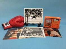 Autographs; Boxing including Muhammad Ali, Leon Spinks etc.