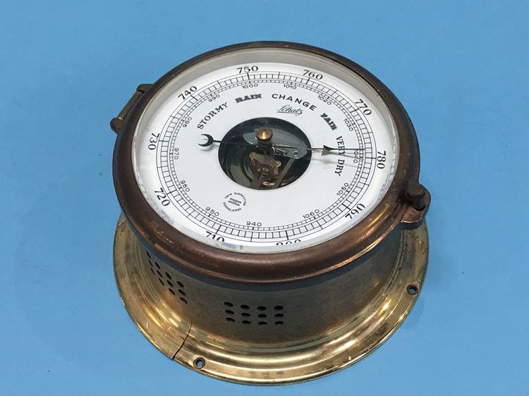 A modern Ship's barometer