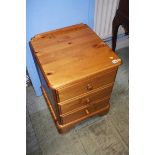 Quantity of Crown Ducal pine bedroom furniture