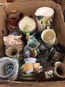Box of assorted including Royal Doulton etc.