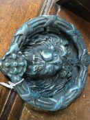 Lions head door knocker