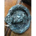 Lions head door knocker