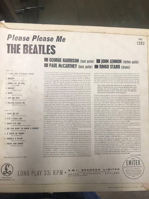 Beatles LP 'Please Please Me' - Image 4 of 6