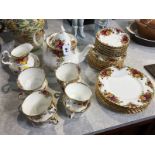 Royal Albert Old Country Rose tea set