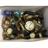 Collection of wrist and pocket watches