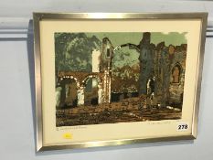 Print, Norman Wade, 'Lindisfarne Priory', 35/100