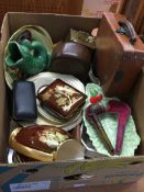 Box of assorted including Carlton Ware etc.