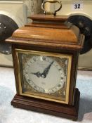 Boxed Garrard and Co. clock