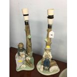 Pair of Nao lamps