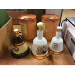 Bells whisky decanters (3 empty)