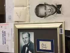 Bing Crosby autograph, letters etc.