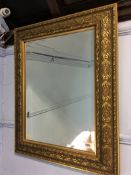 Ornate gilt mirror