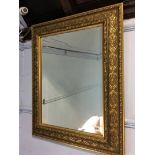 Ornate gilt mirror