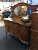 Mirror back sideboard