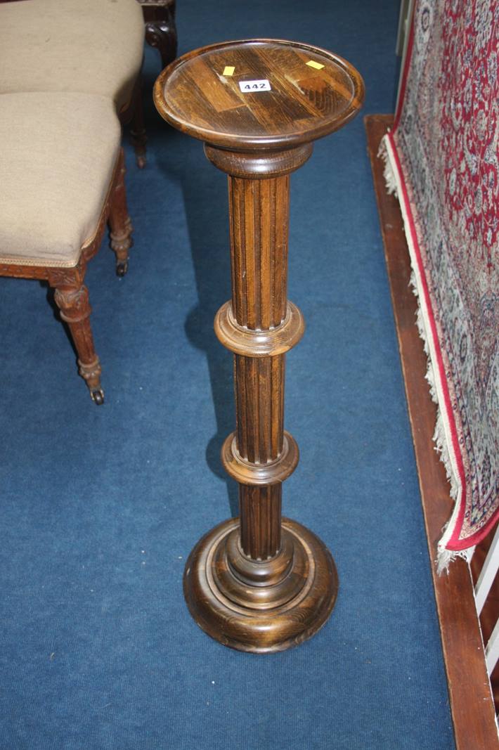 A pedestal