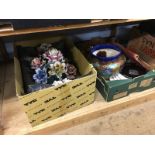 Two boxes of assorted including Capo Di Monte