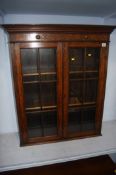 Oak bookcase top