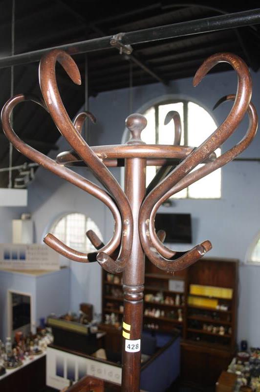 A Bentwood hat stand