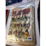 Beano comics, numbers 299, 293, 377, 270 and 369, together with Dandy comics, numbers 396, 382 and
