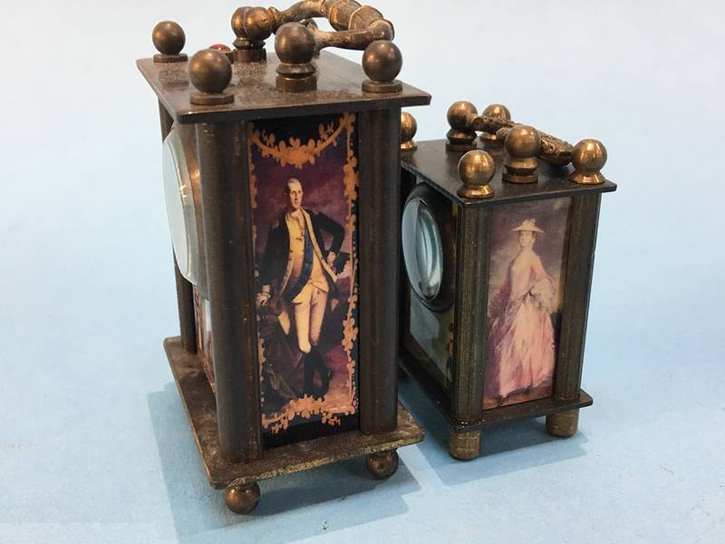 Two small carriage clocks - Image 2 of 4