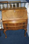 A walnut bureau