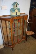 Childs chair and a china cabinet