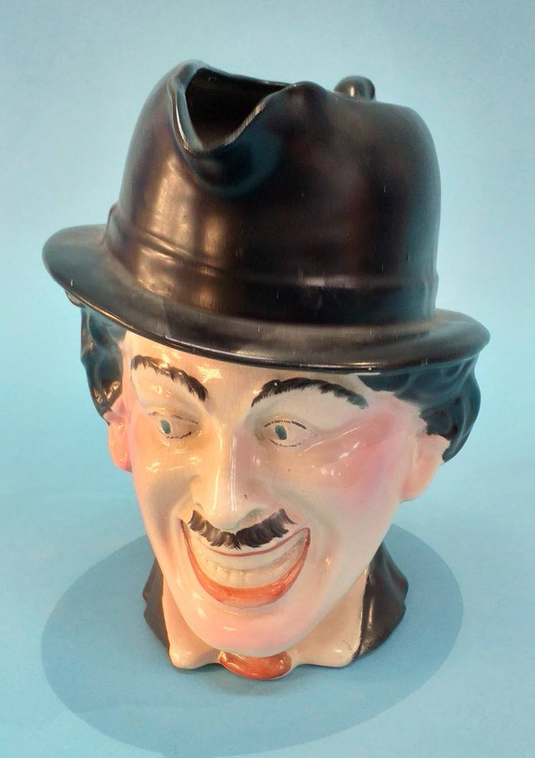 A Charlie Chaplin tankard