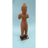 A cast Egyptian style figure, 57cm height