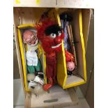 Four Pelham puppets