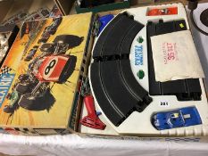 A Scalextric Sports 3S set, boxed with instructions