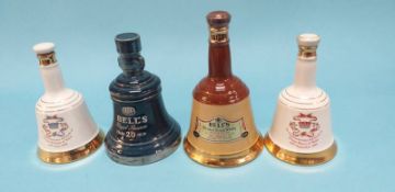 Four Bells whisky decanters