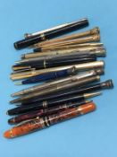 A collection of various pens
