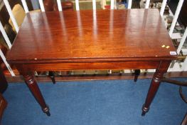 Victorian fold over tea table